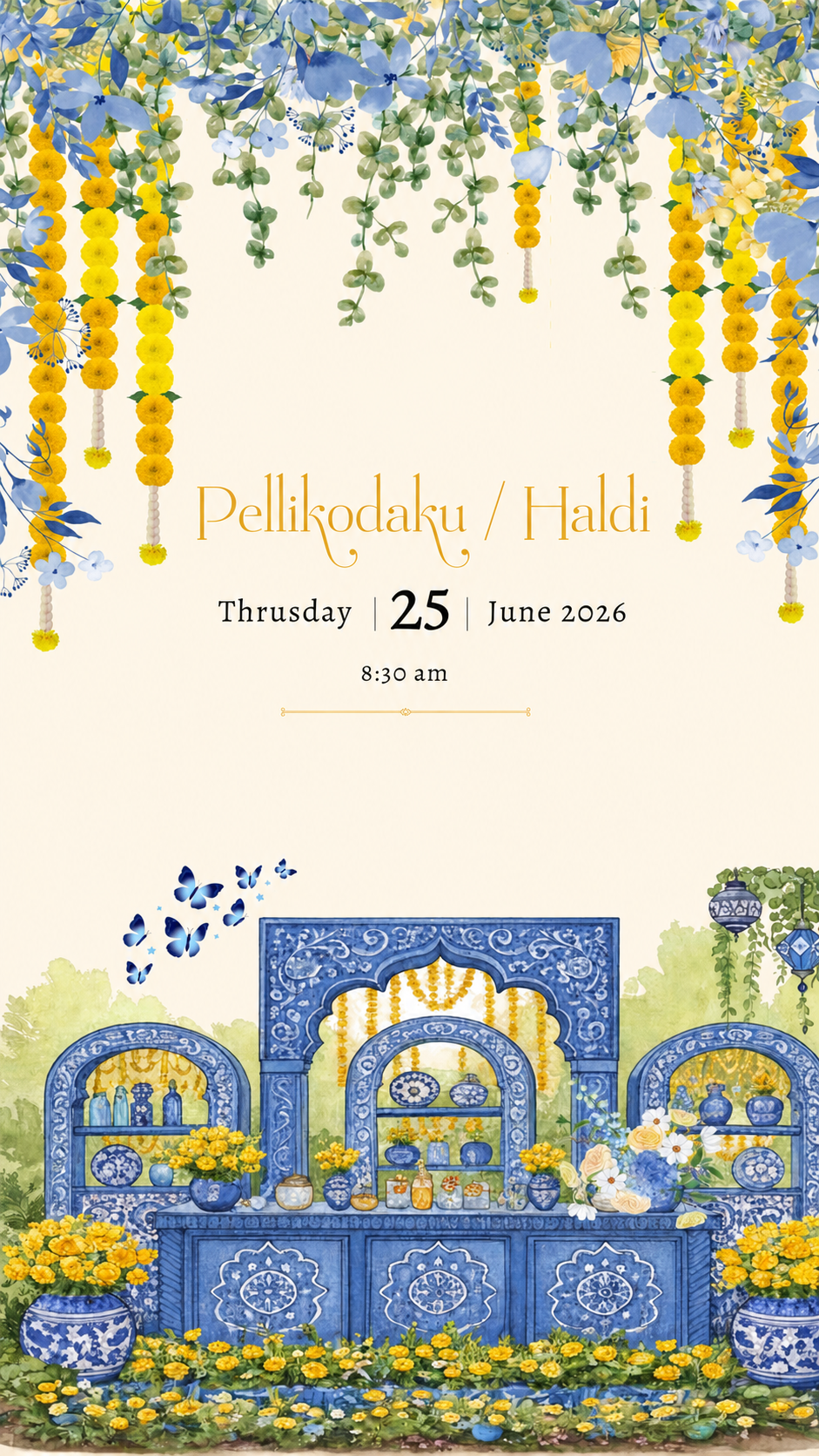 Pellikoduku Haldi Ceremony Image