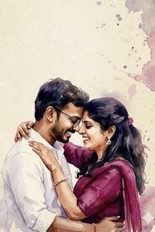 Dr Deepak and Dr Varsha portrait memory